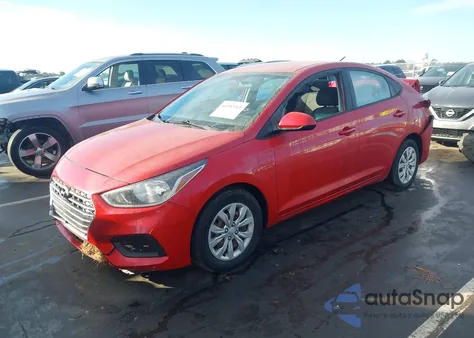 2019 Hyundai Accent Se z USA, uszkodzony, nr VIN 3KPC24A34KE050644